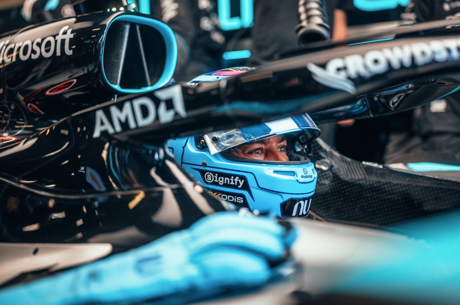 Practice 1 Report - Russell leads Mercedes charge in Spain