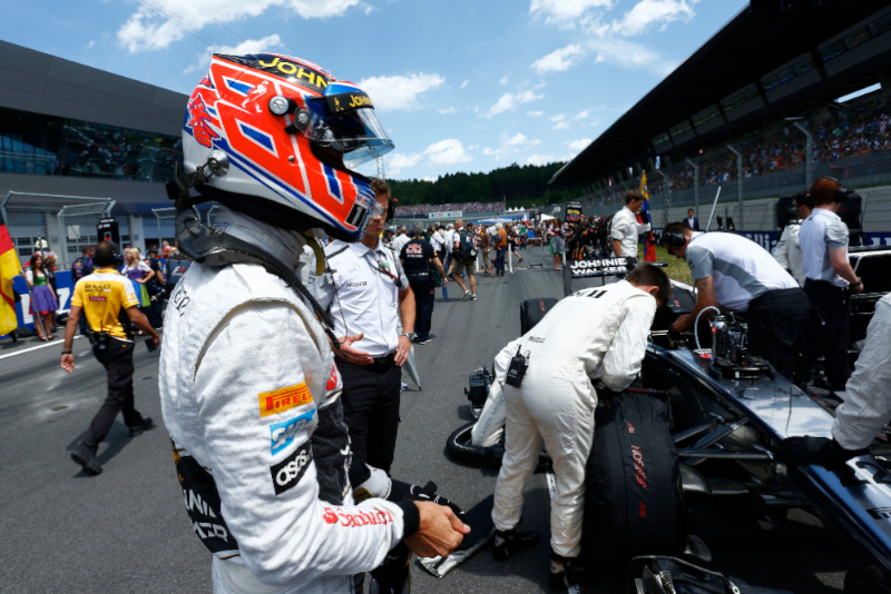 Button could be shown McLaren exit