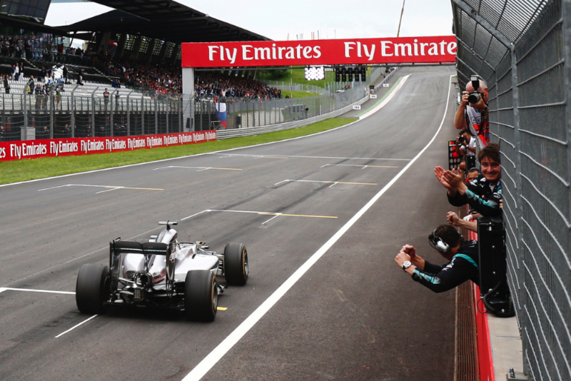 Race Notes - Hamilton wins Austrian GP