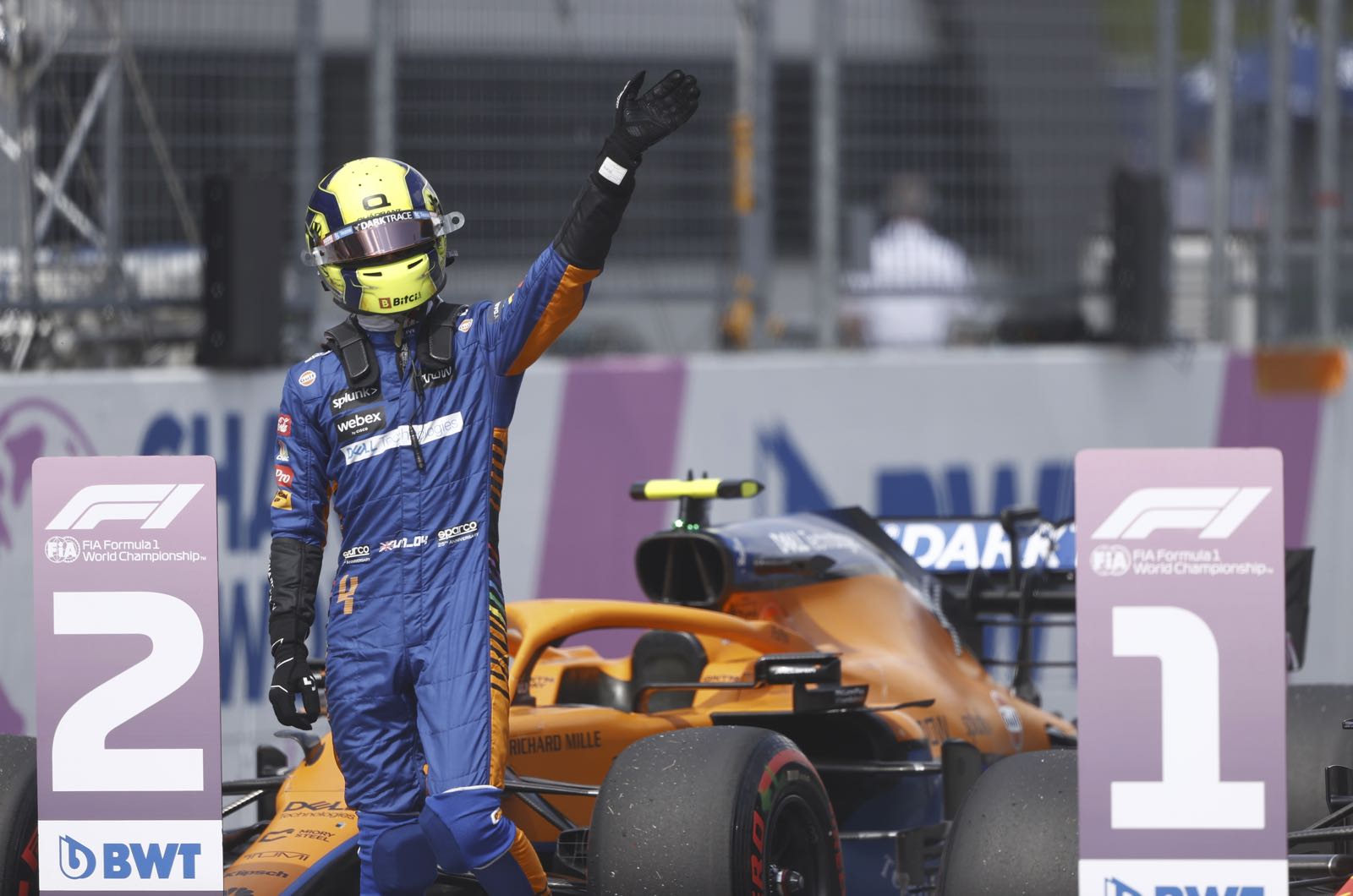 Seidl admits risk of Norris race ban
