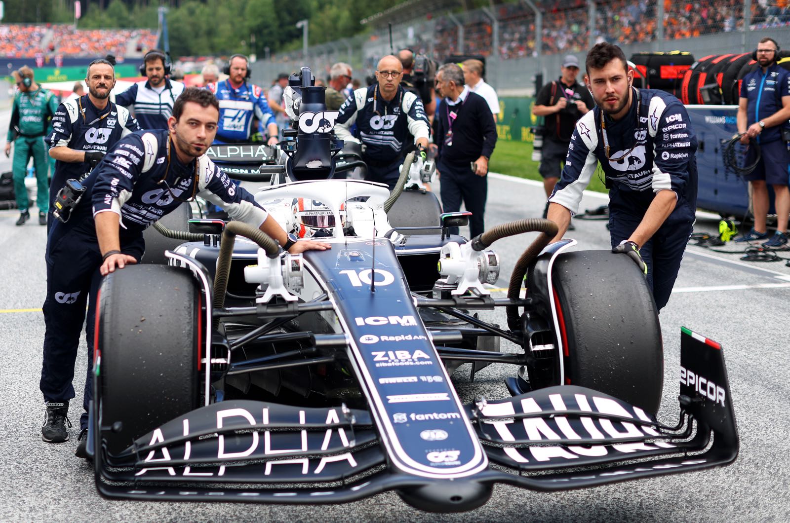 Gasly says Alpha Tauri slowest car in F1