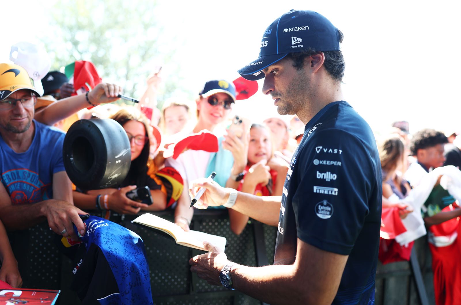 Sainz's father says Williams faces long road back