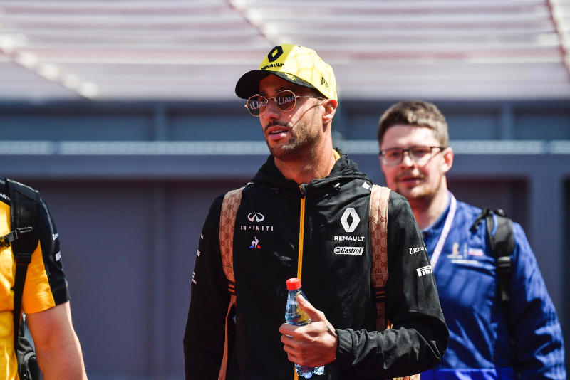 No sim racing for Ricciardo