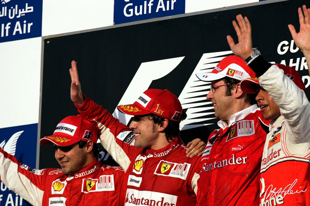 Race Notes - Alonso wins Bahrain GP in Ferrari 1-2