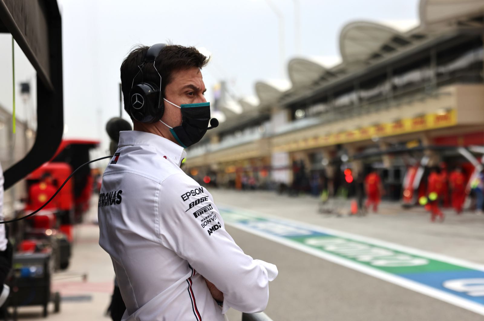 Wolff unsure when he will stop as Mercedes team boss