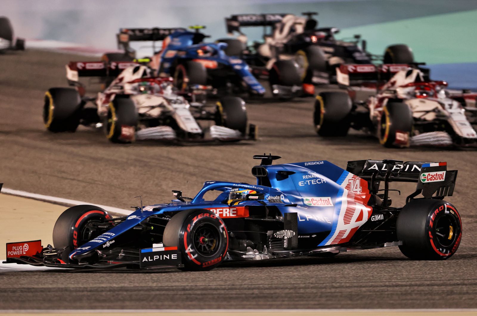 F1 waves the white flag of surrender