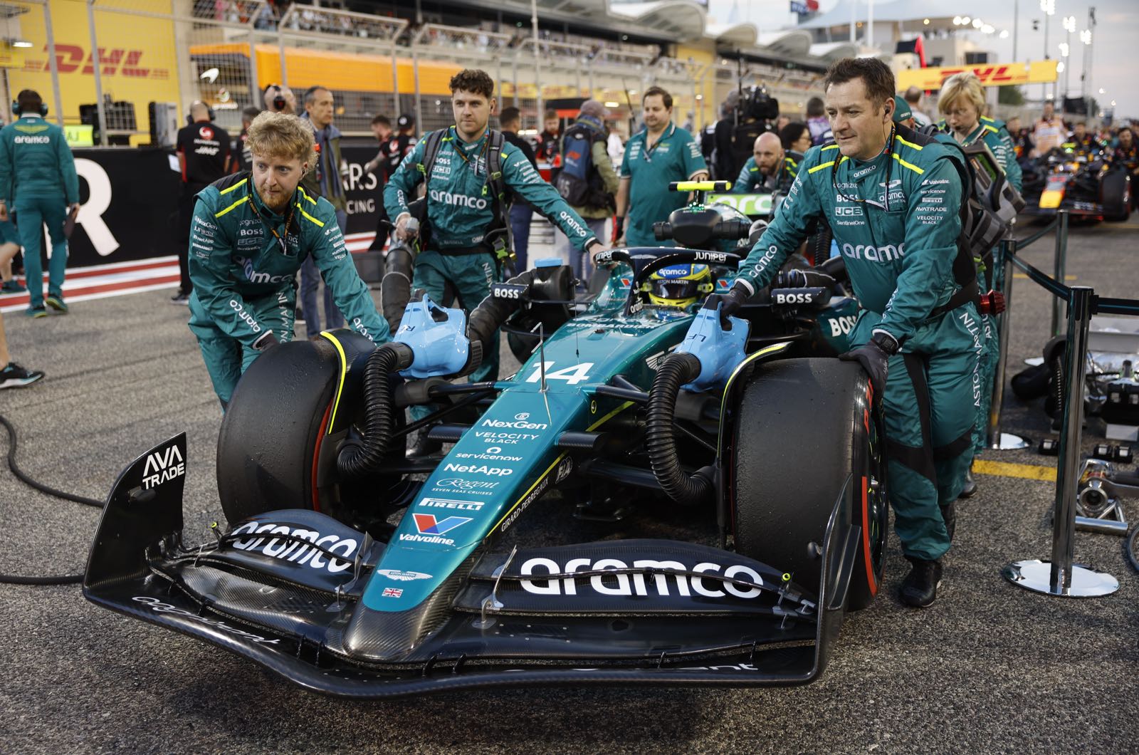 Aston trying to impress Alonso with early car upgrades