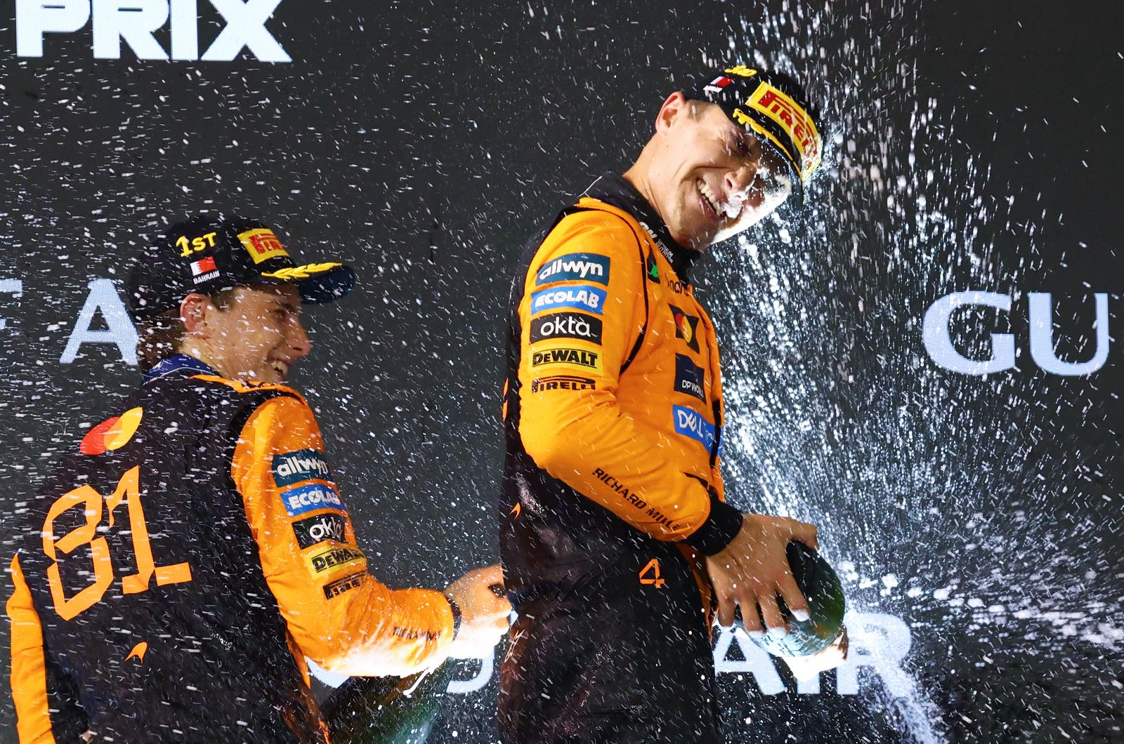 McLaren teammates disagree over car advantage