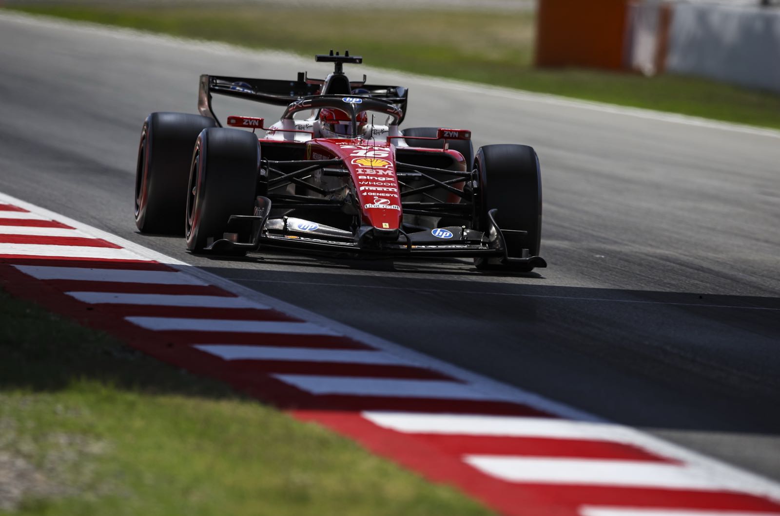 Leclerc shrugs off Hamilton pressure as Ferrari form shifts