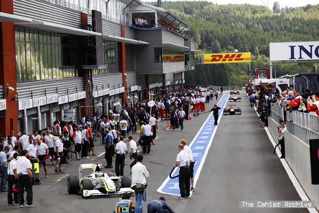 Practice 1 Report - A wet day at Spa
