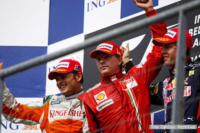 Race Report - Kimi pushes the right buttons