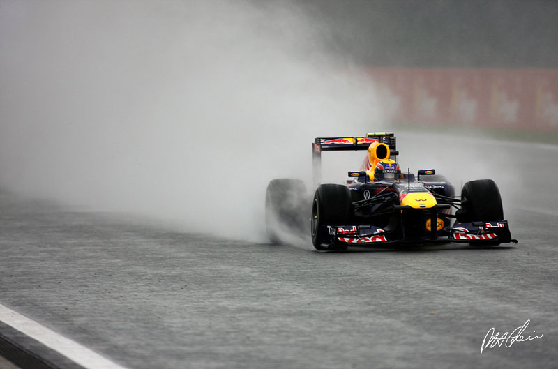Practice 2 Report - Webber fastest at Spa