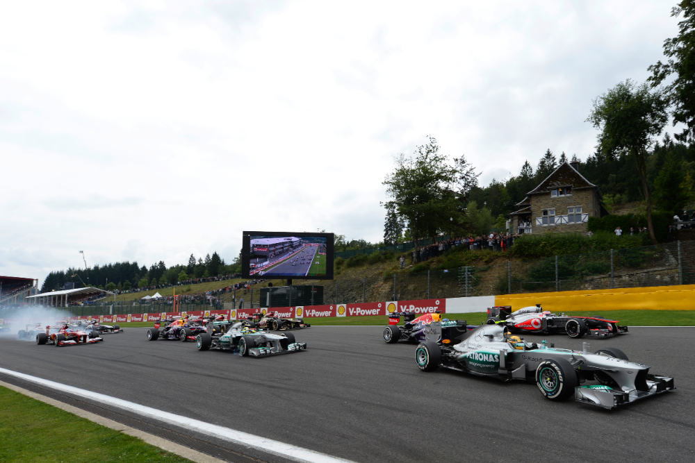Race Notes - Vettel cruises to Belgium GP win