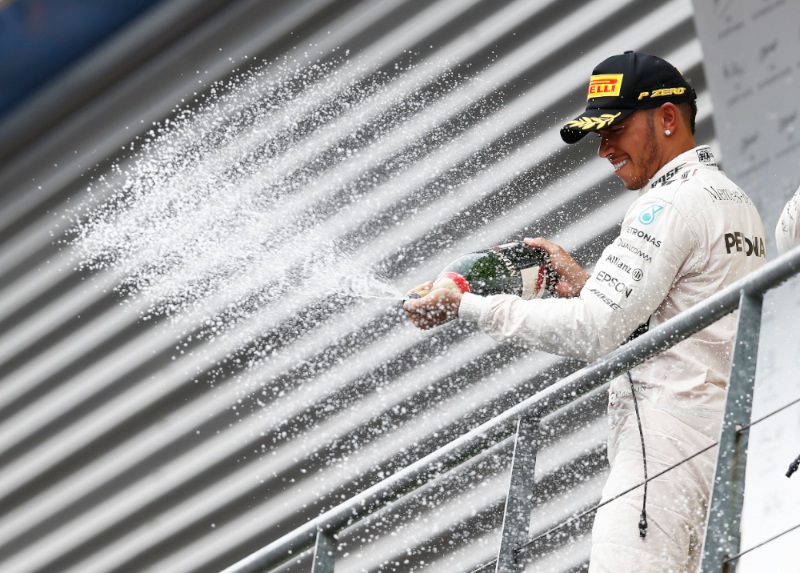 Race Notes - Hamilton wins Mercedes GP 1-2 at Belgium
