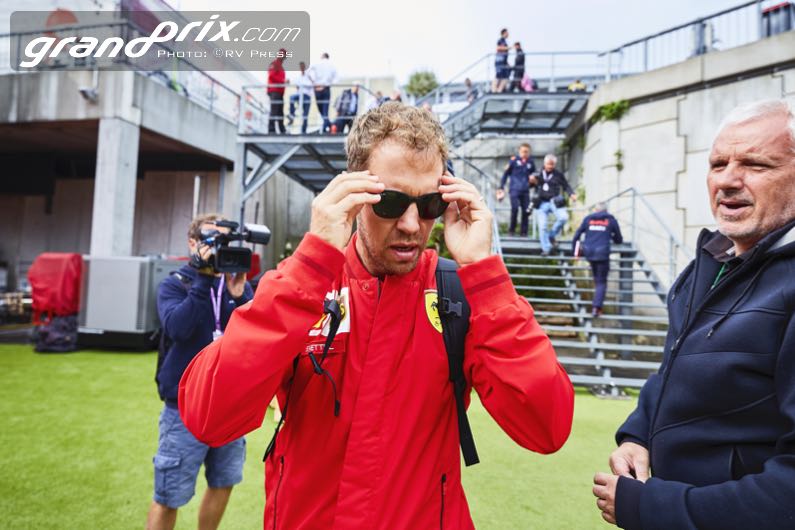 Vettel comments on Ferrari future