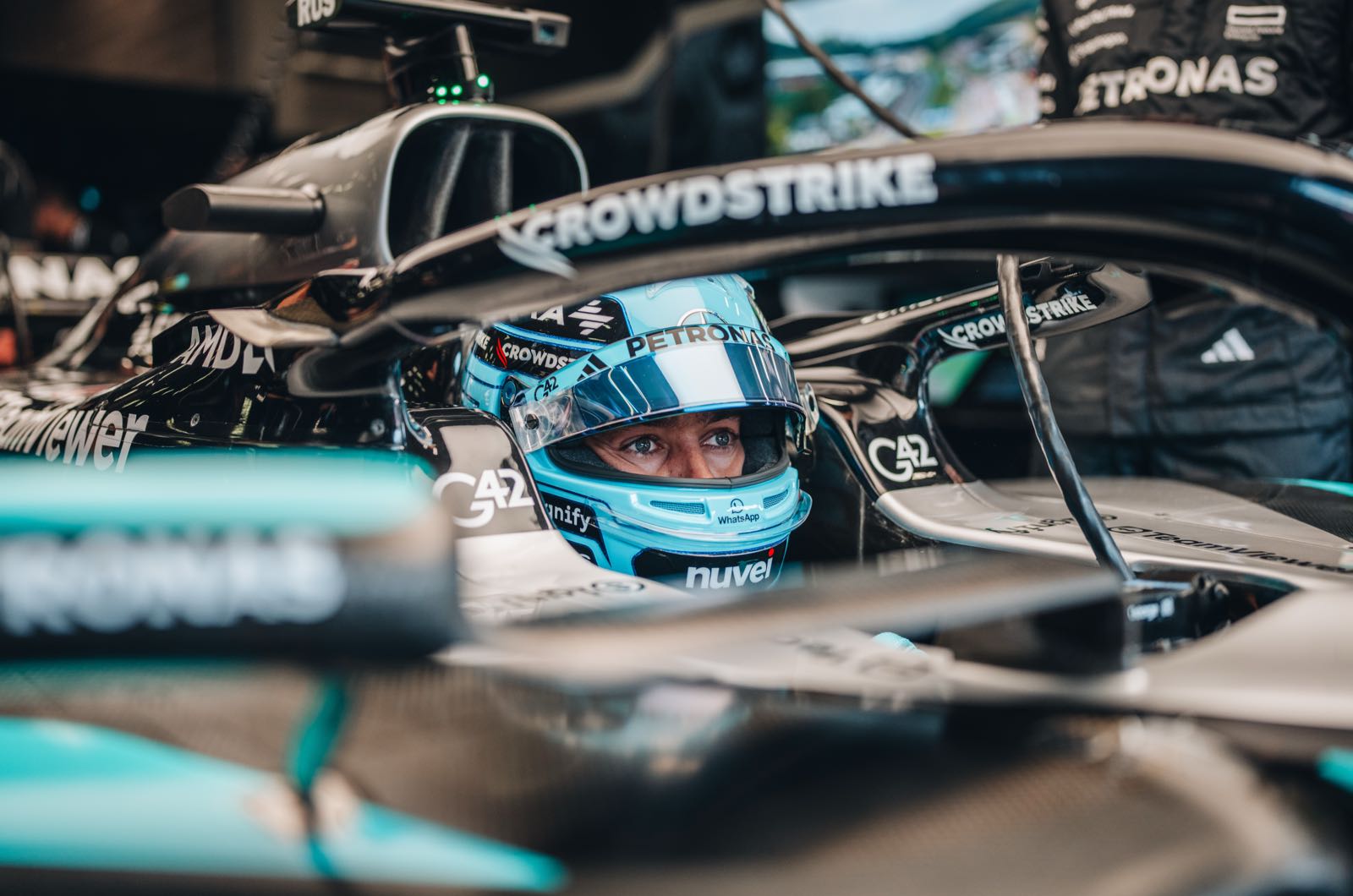 Russell cool on Wolff's 2026 contract hints