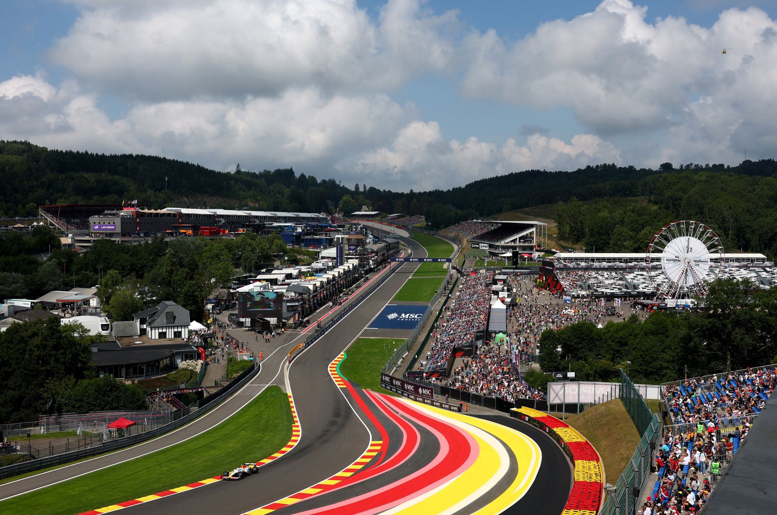 Spa begins tearing down iconic control tower