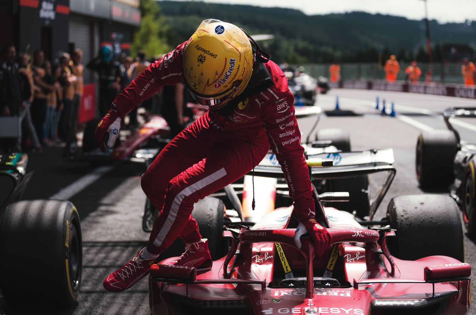 Ferrari stuck with Hamilton despite retirement storm