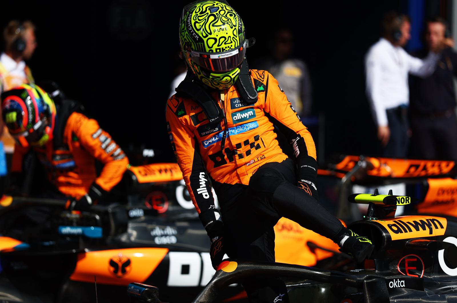 Friday Report - Norris quickest ahead of Leclerc