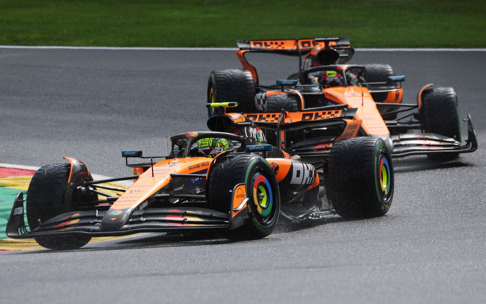 McLaren defends Norris as pressure builds after Spa