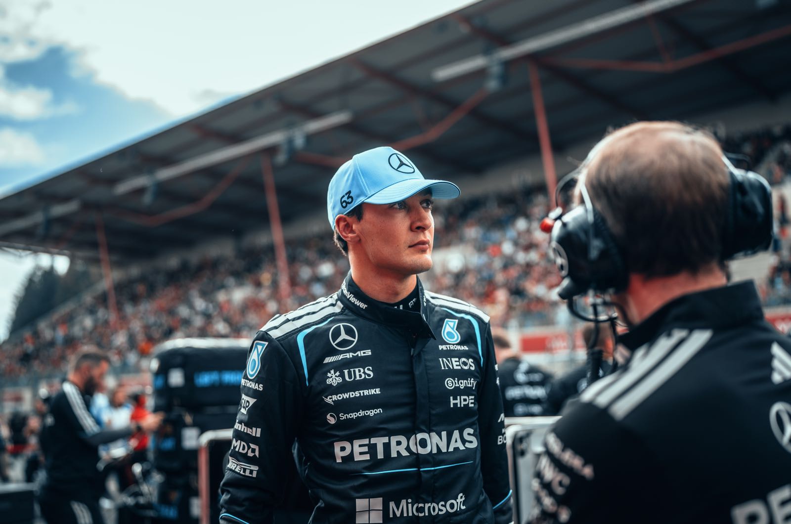 Russell demands same car as Antonelli after Spa disaster
