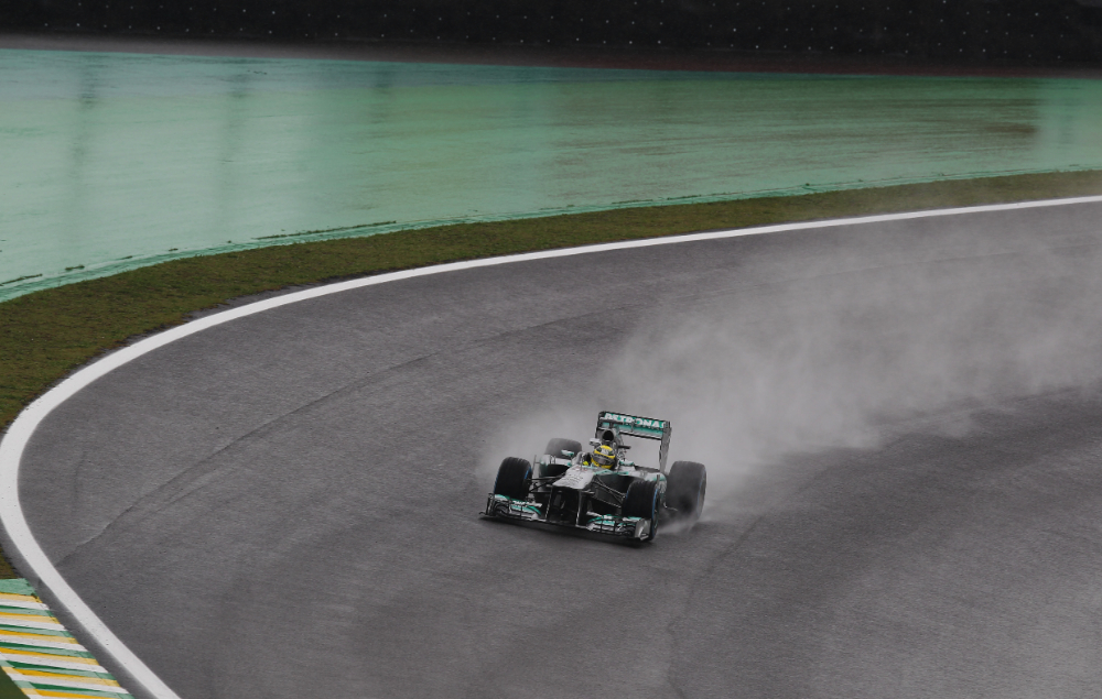 Practice 2 Report - Rain again, Rosberg again