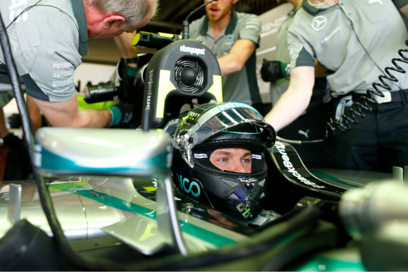 Practice 1 Report - Rosberg Responds