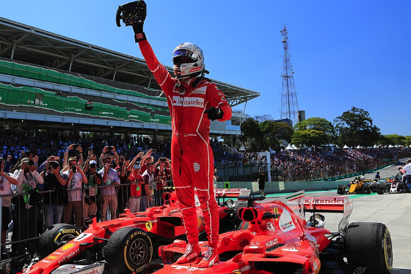 Race Notes - Vettel wins in Brazil