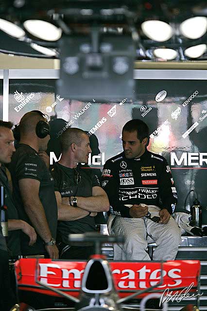 Montoya out of McLaren
