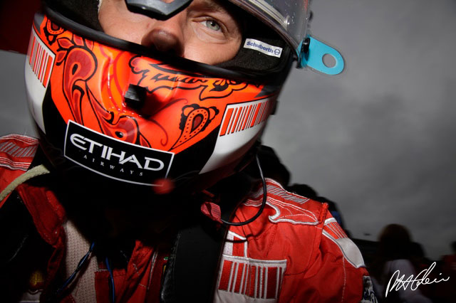 Lotus driver Kimi Raikkonen Q&A