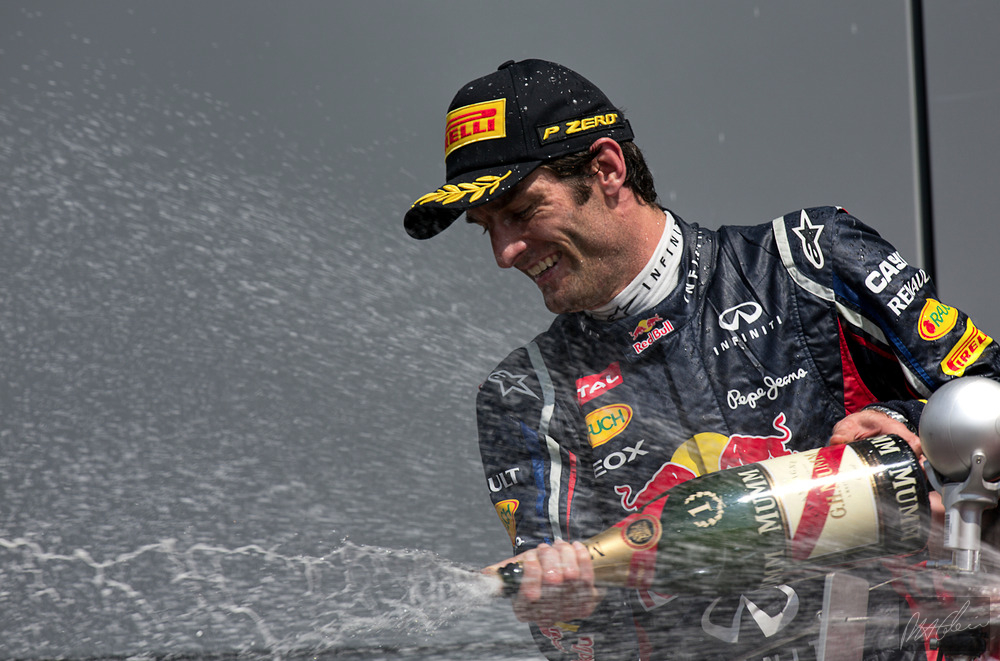 Race Notes - Mark Webber wins British GP