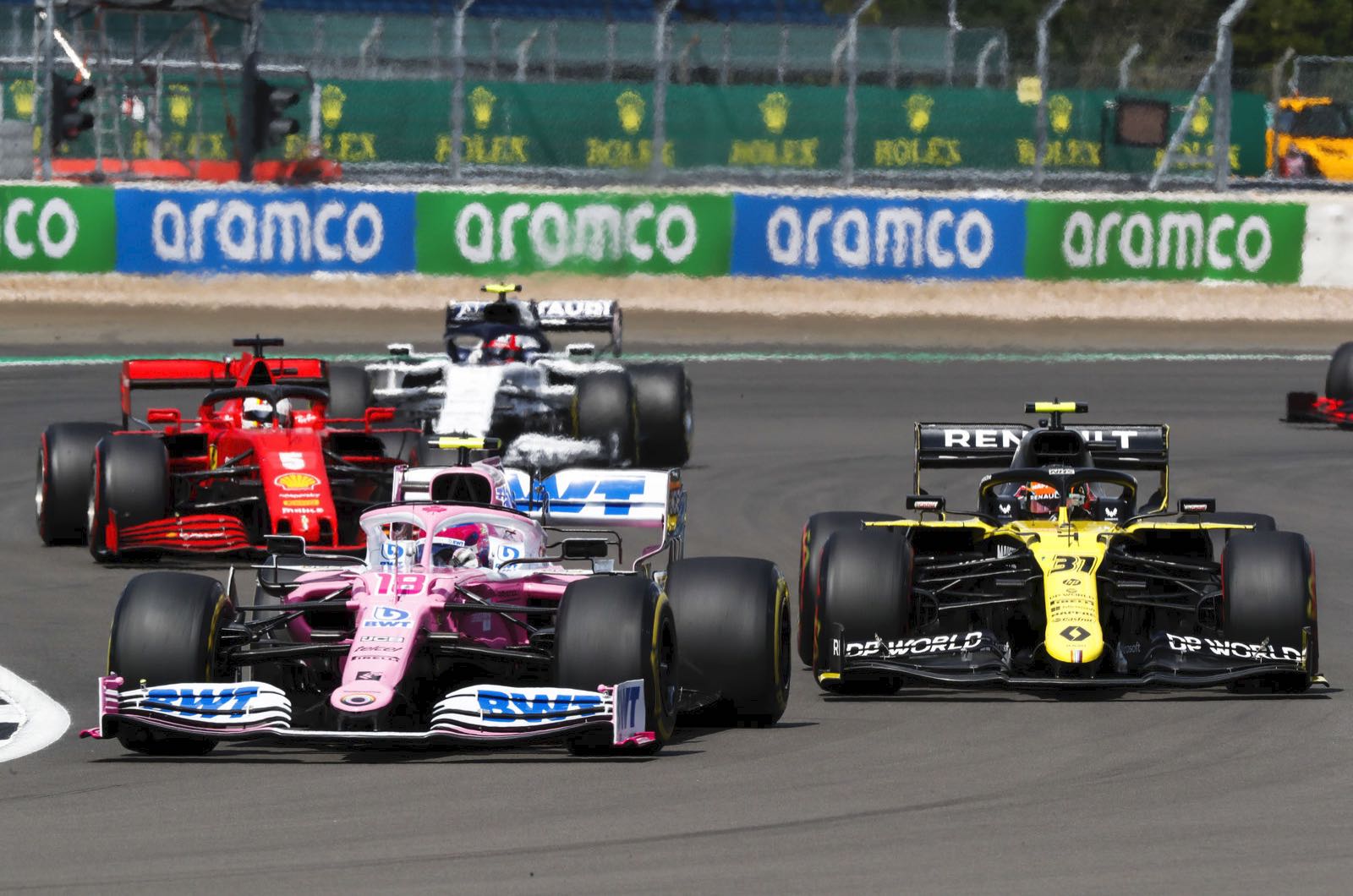 FIA to consider pink Mercedes protest on Wednesday
