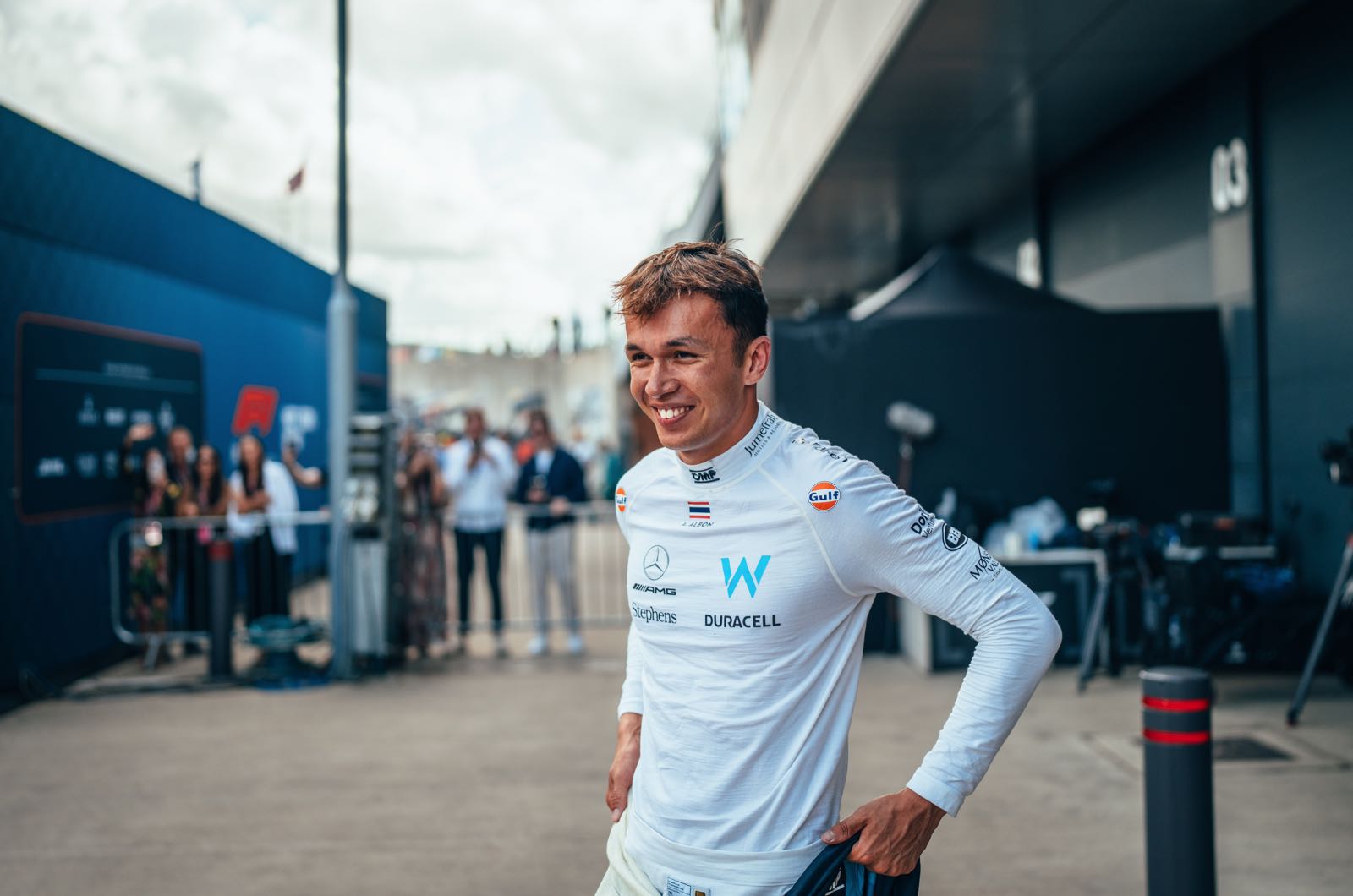 Albon happy to hear Ferrari switch rumours