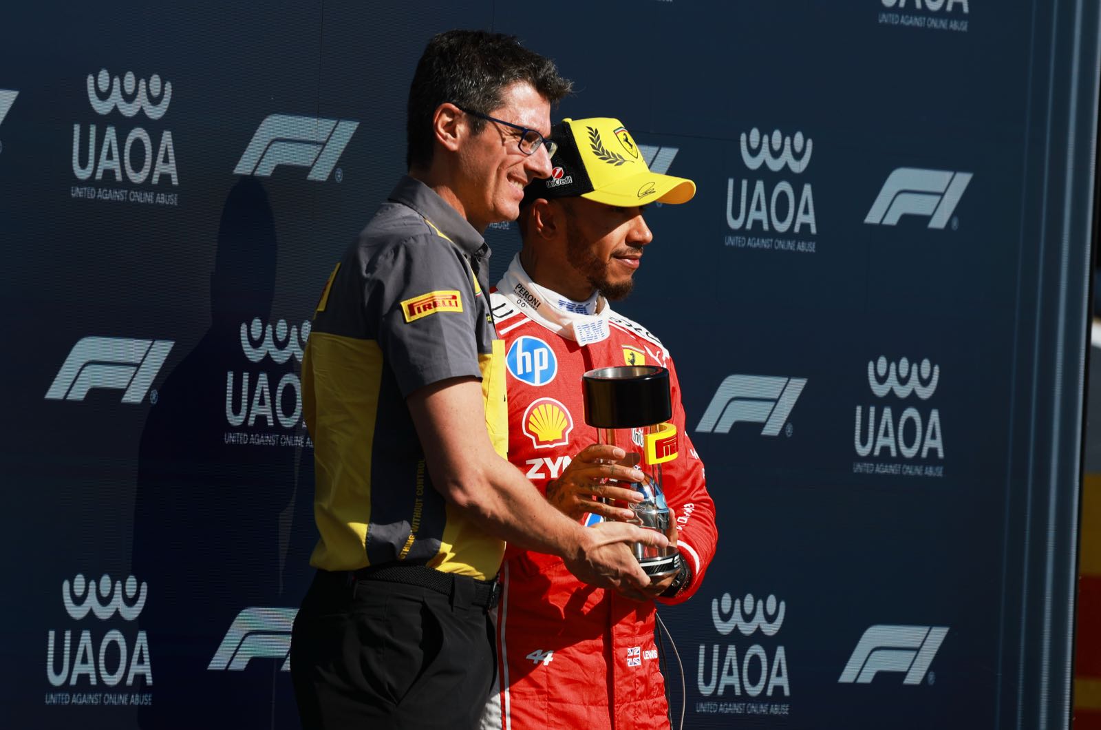 Vasseur says Hamilton staying, Ferrari backs both drivers
