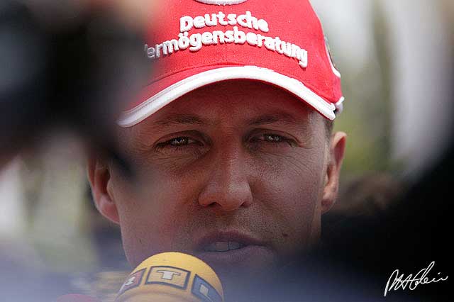 Ralf says Michael will soon retire