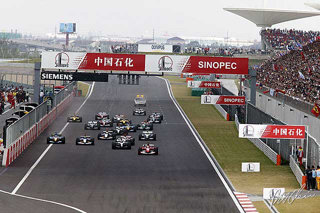 Race incidents from Shanghai