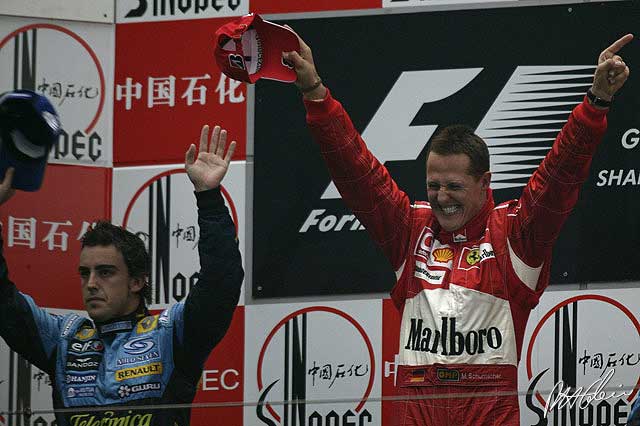 Race Notes - Schumacher wins Chinese GP