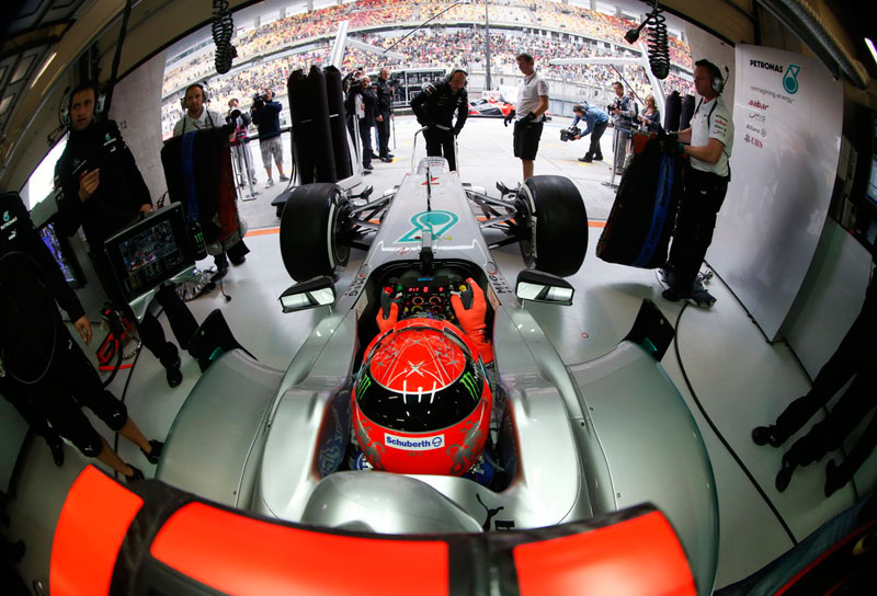 Practice 2 Report - Schumacher goes top in China