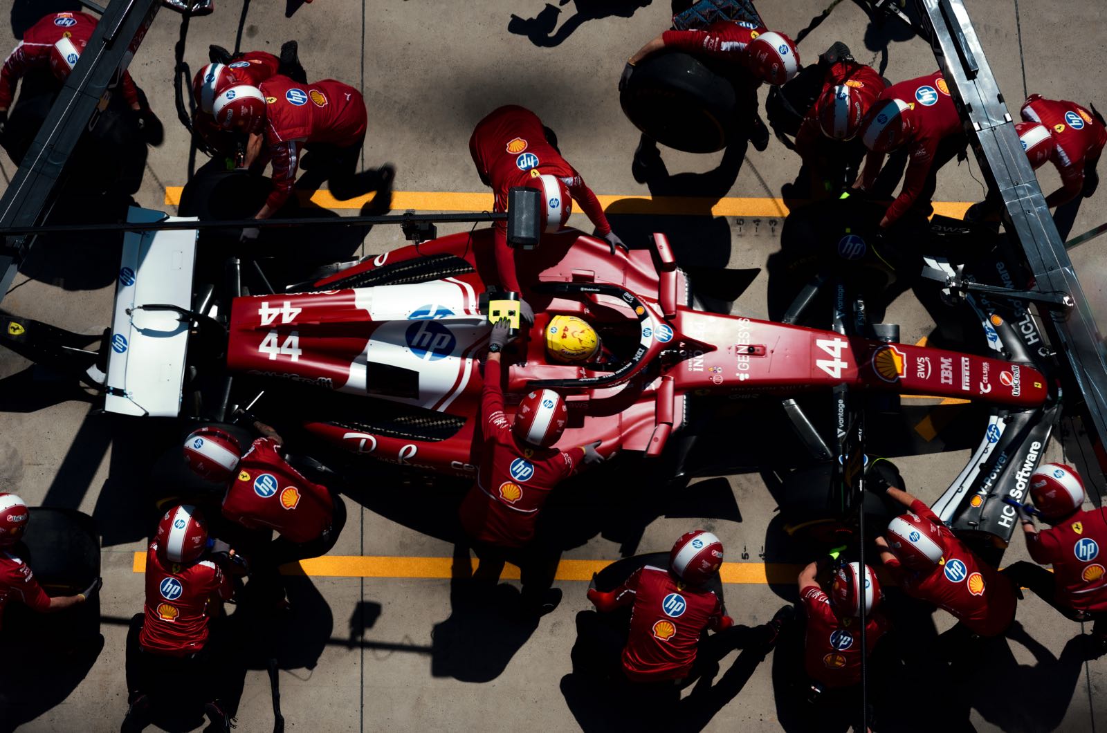 Ferrari, Hamilton relieved in China