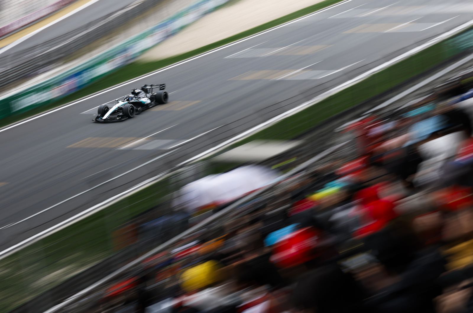 Russell confident of Mercedes future amid Verstappen talk