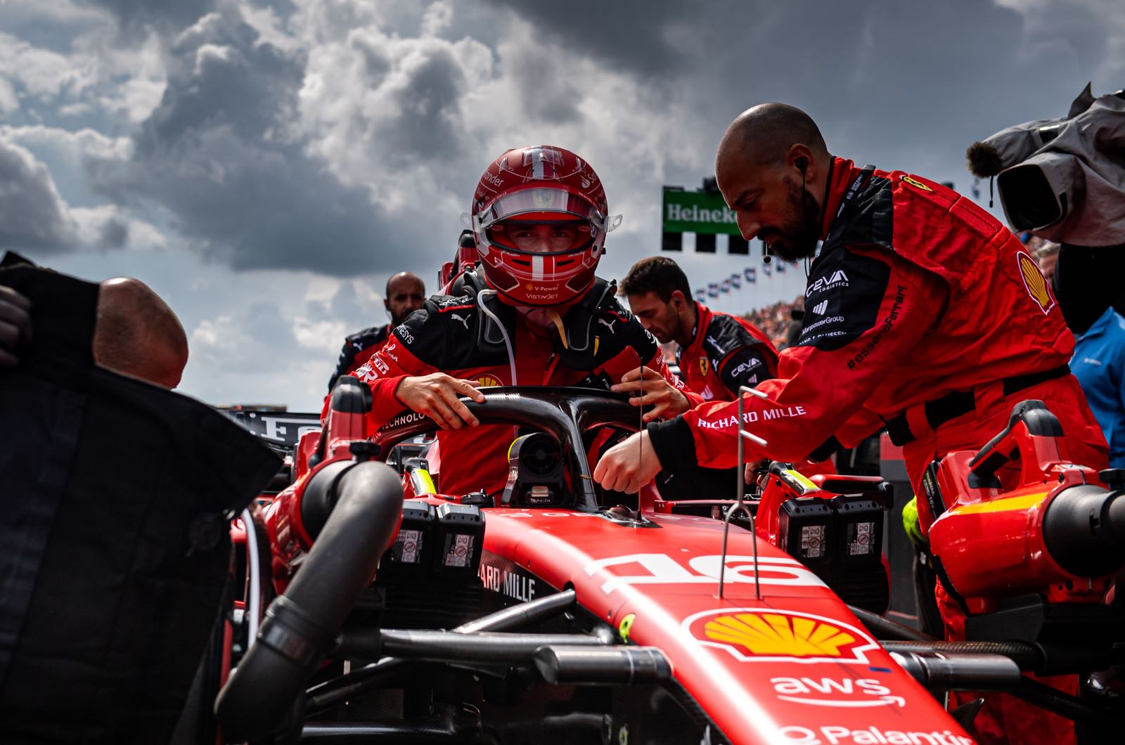 Listless Leclerc brushes off Ferrari exit question