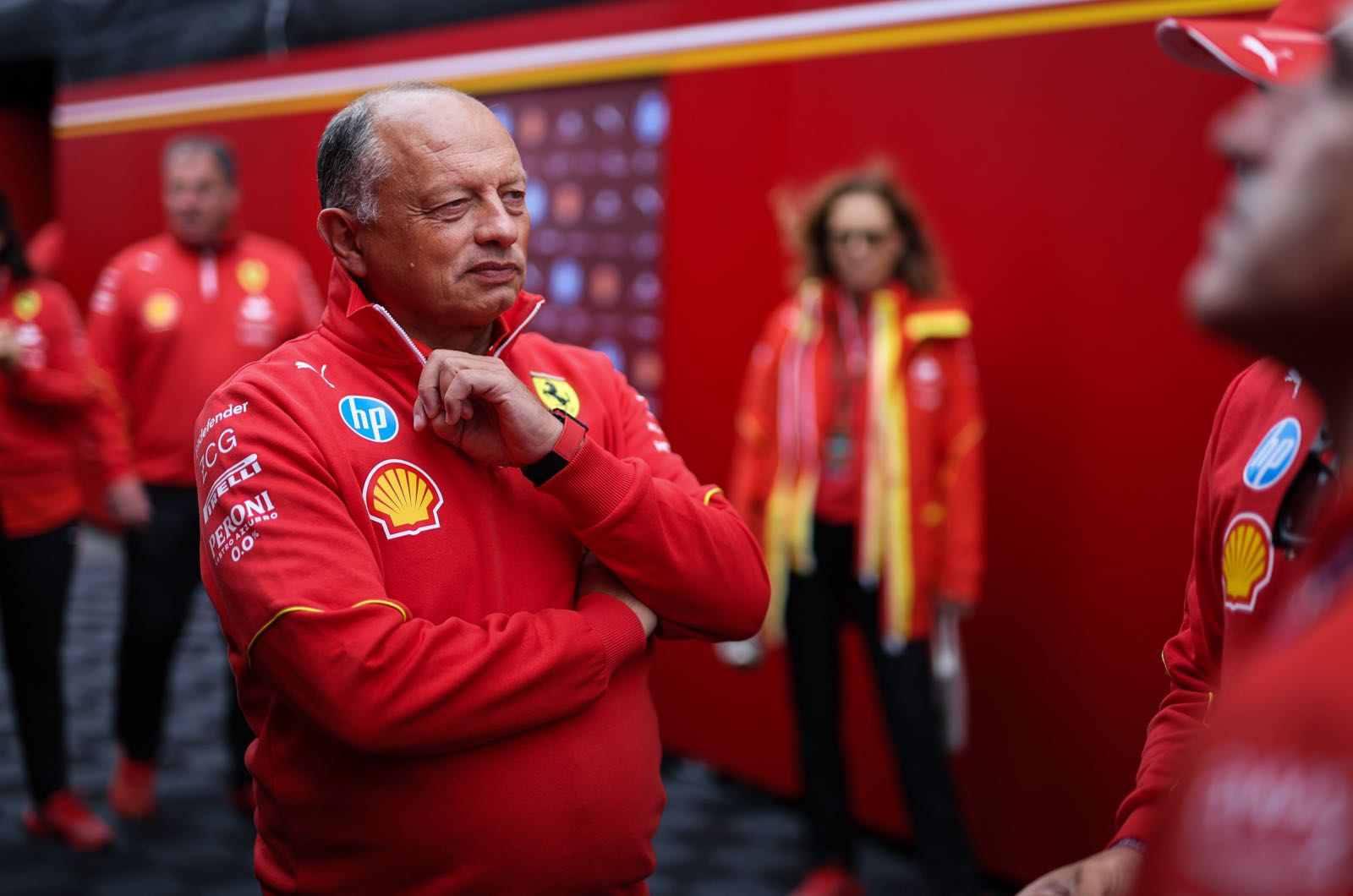Boss puts brave face on Ferrari's 2024 slide