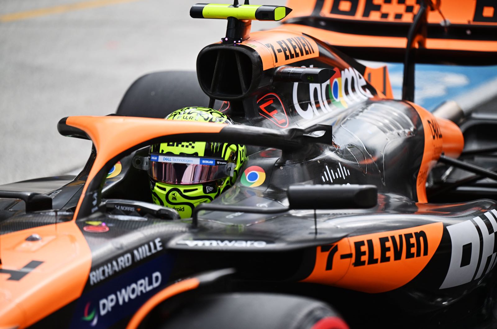 Friday Report - Norris and Leclerc dominate Singapore practice