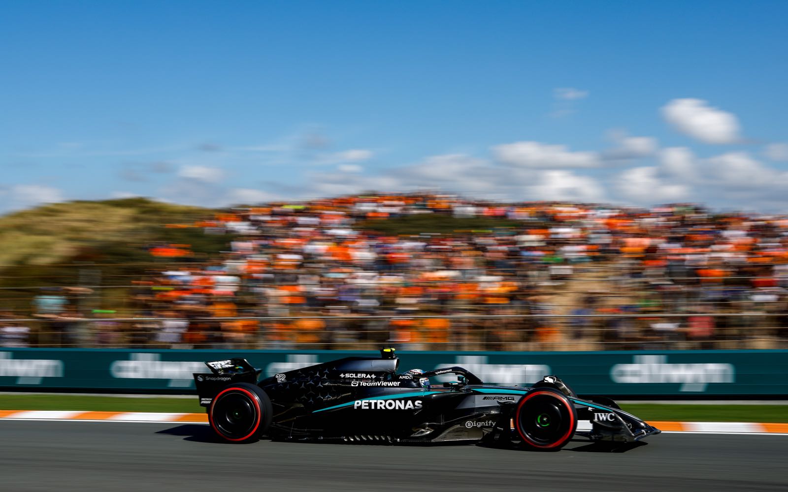Wolff cools 2026 hype as Mercedes tests wing