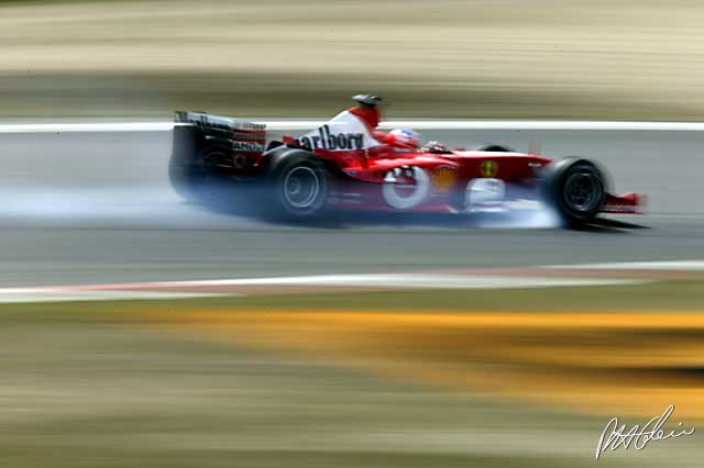 Barrichello and Sauber