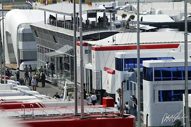 Motorhomes make F1 comeback at Spa