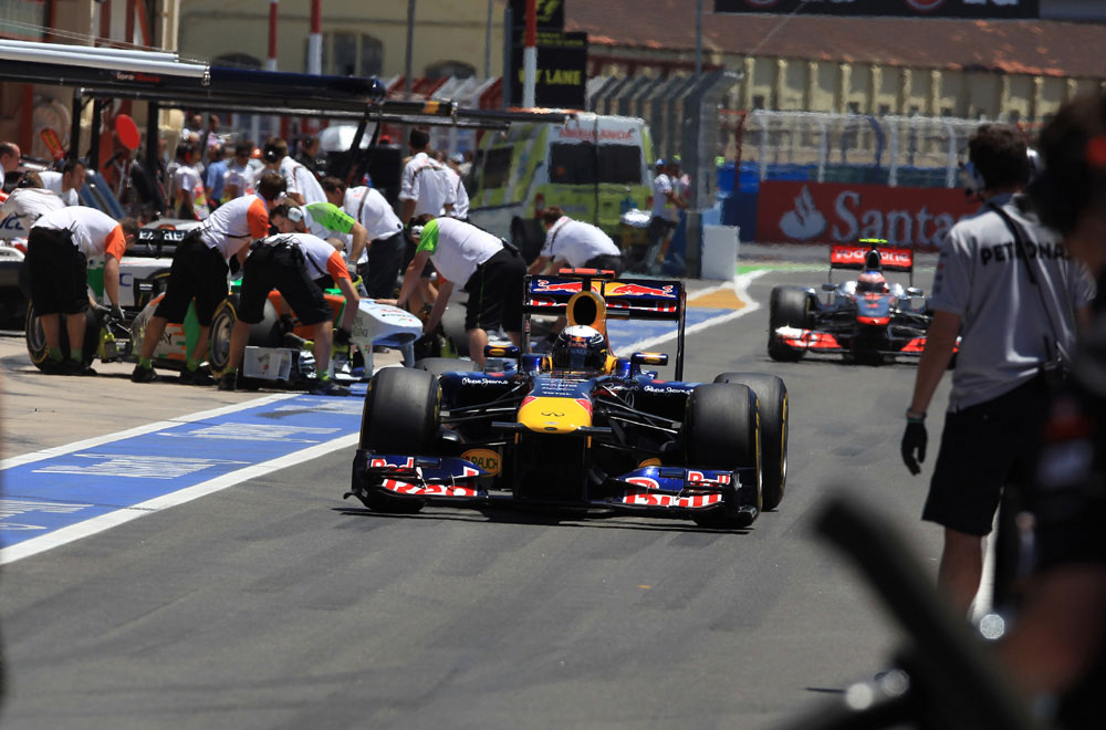 Practice 3 Report - Vettel goes fasest in Valencia
