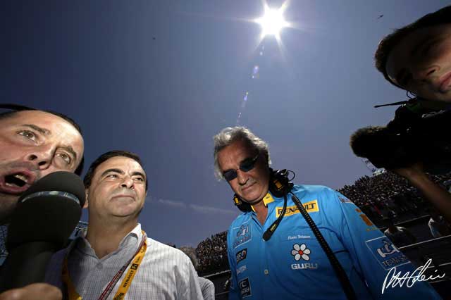 Ghosn talks about F1