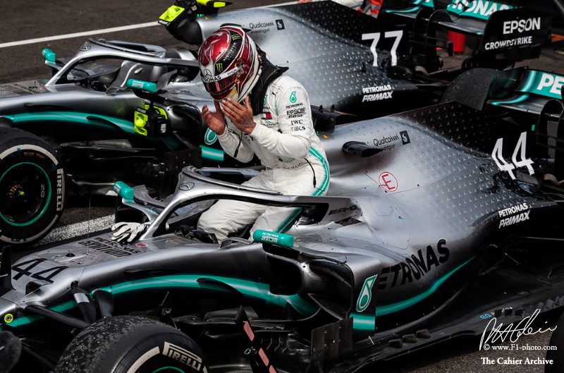 Race Notes - Hamilton wins another Mercedes 1-2