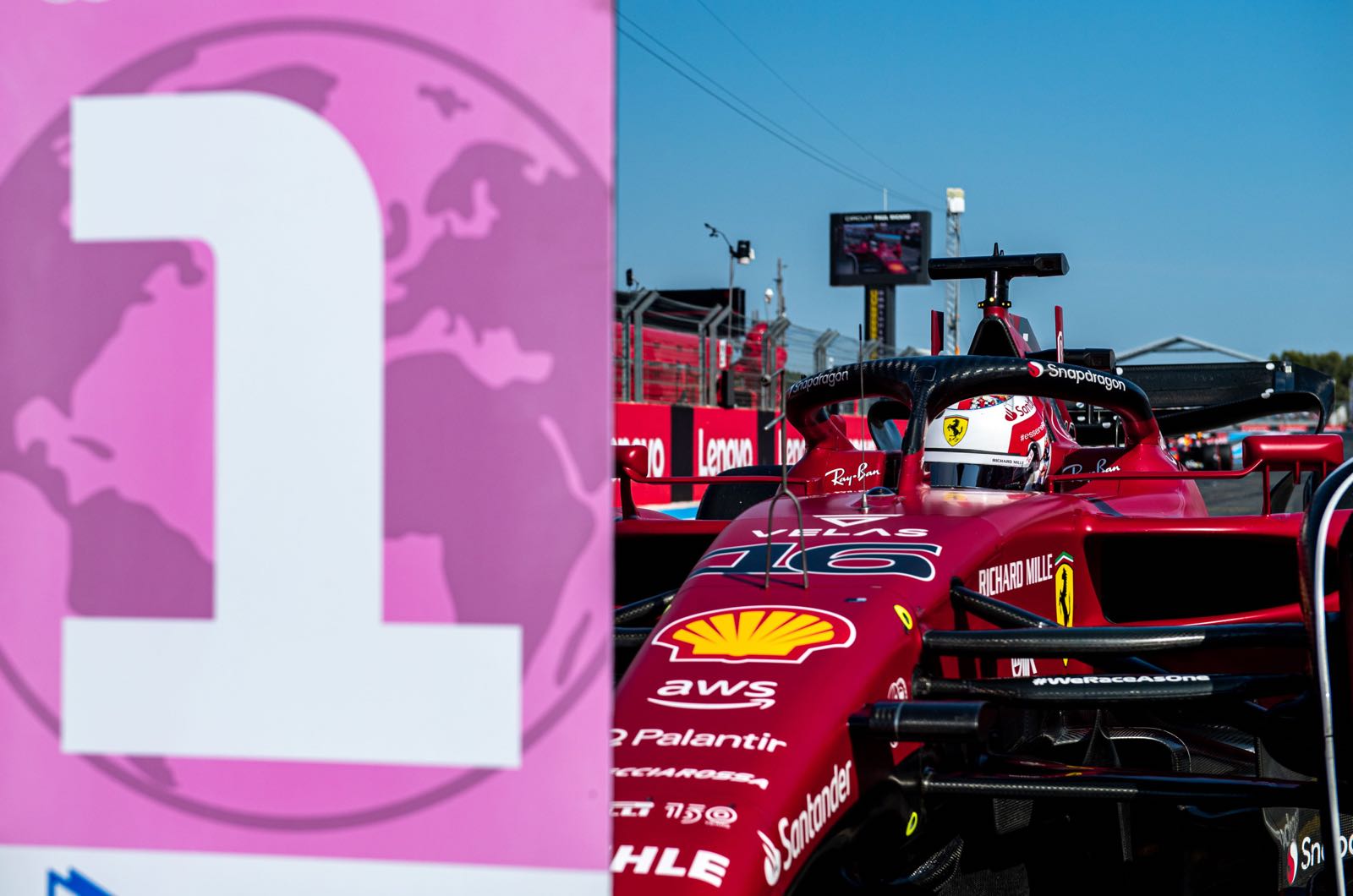 Marko applauds Ferrari for clever Leclerc pole